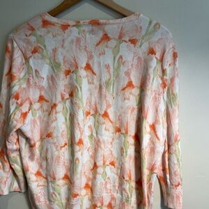 Garnet hill cardigan. Size larger